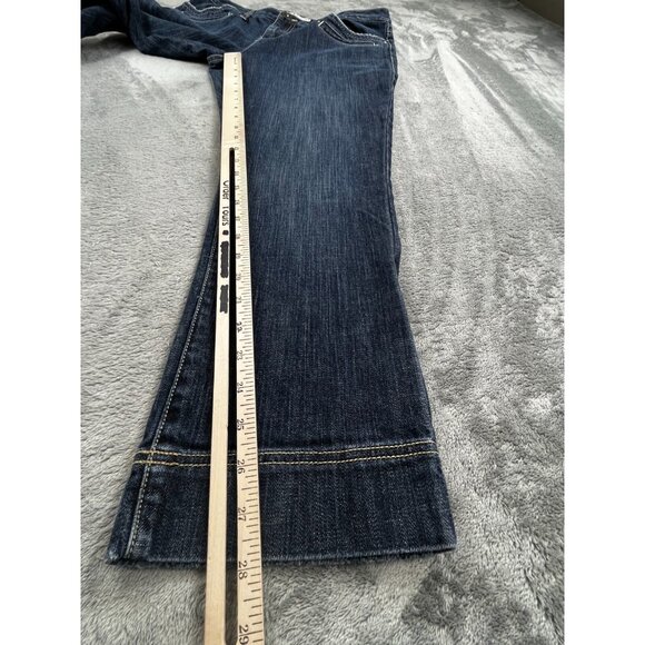 Vintage Tommy Hilfiger Jeans Women 10 Blue Bootcut Stretch Max Max Y2K Denim - Picture 8 of 13